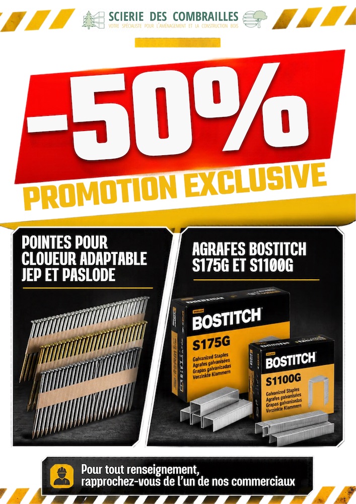 Promotion Pointes et Agrafes